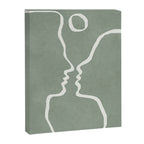 Abstract Couple Canvas Print Gallery Image 6