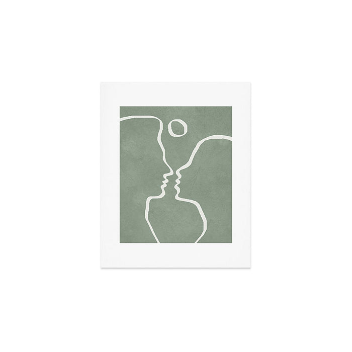 Abstract Couple Art Print Gallery Image 1
