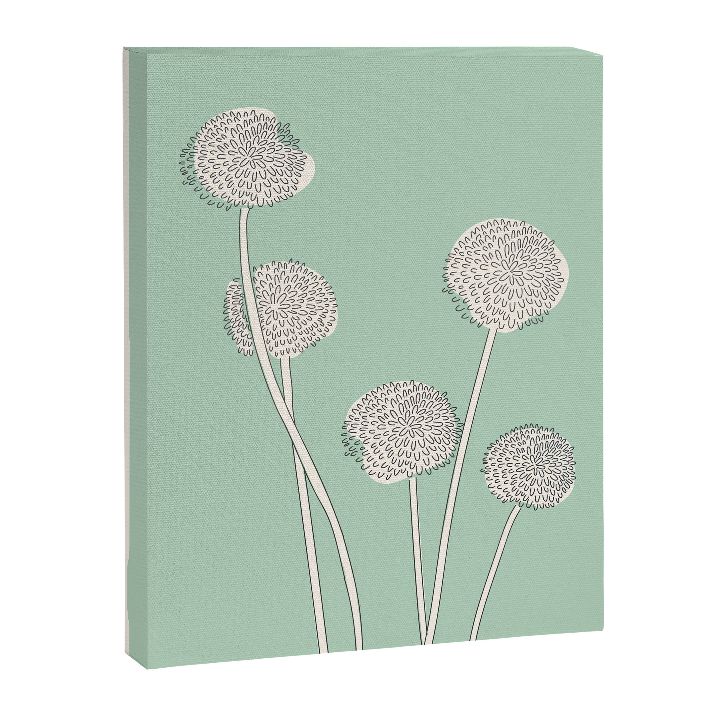 Abstract Dandelions Canvas Print Gallery Image 6