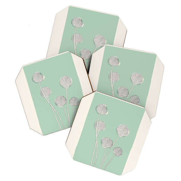 Abstract Dandelions Coaster Gallery Image 1