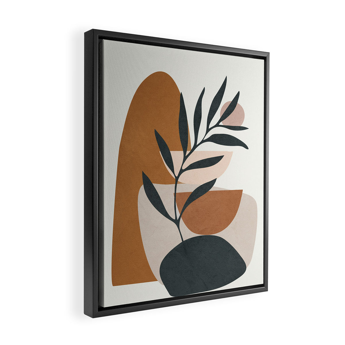 Abstract Decoration 01 Framed Canvas Print Gallery Image 2
