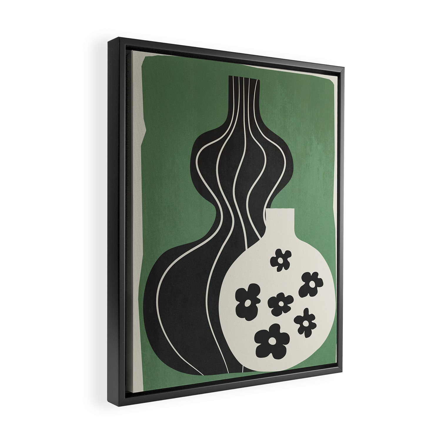 Abstract Elegance 2 Framed Canvas Print Gallery Image 2