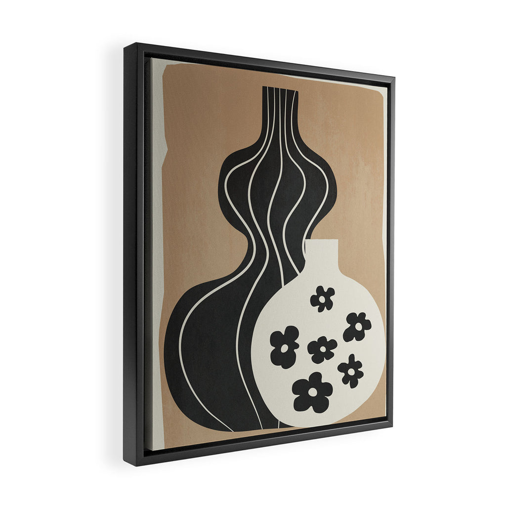 Abstract Elegance 6 Framed Canvas Print Gallery Image 2
