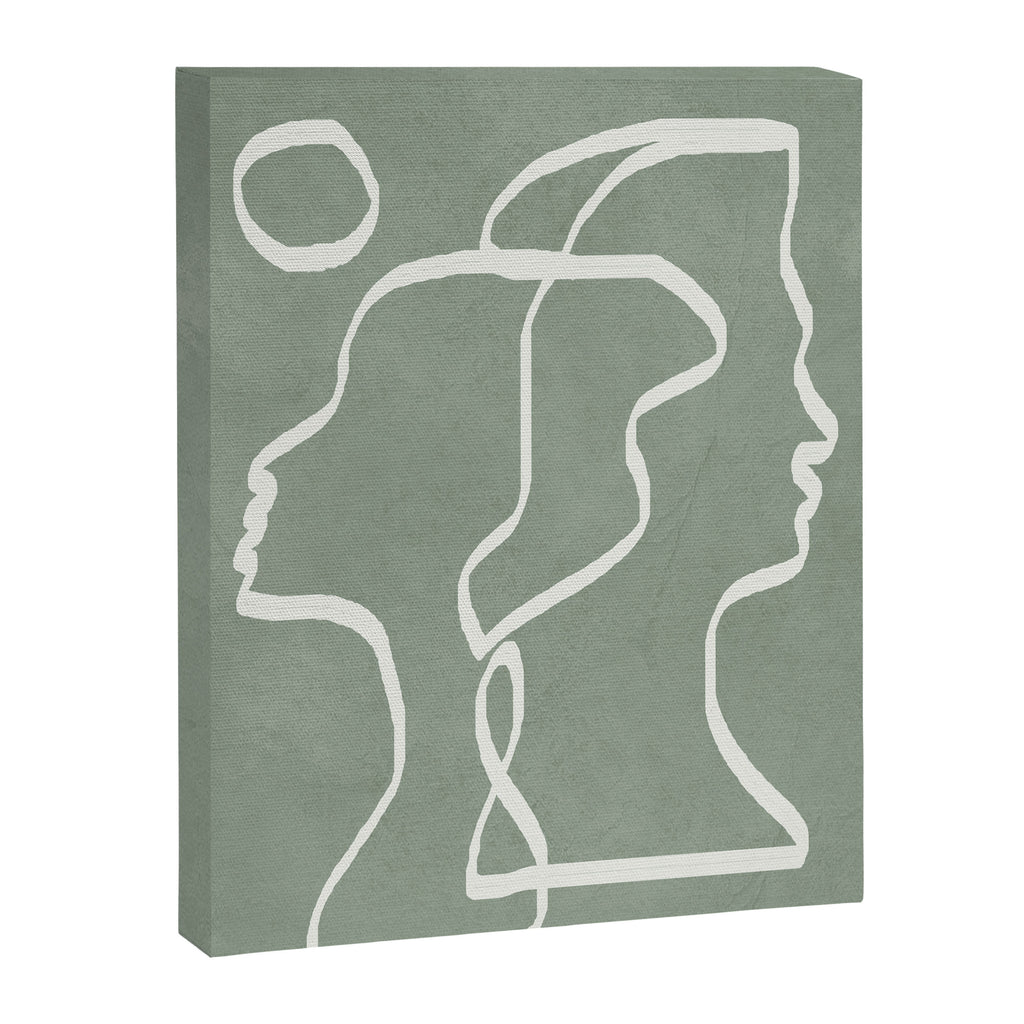 Abstract Faces Canvas Print Gallery Image 6