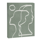 Abstract Faces Canvas Print Gallery Image 6