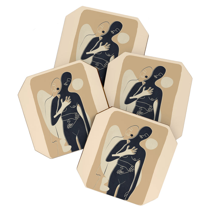 Abstract Feeling 10 Coaster Gallery Image 1
