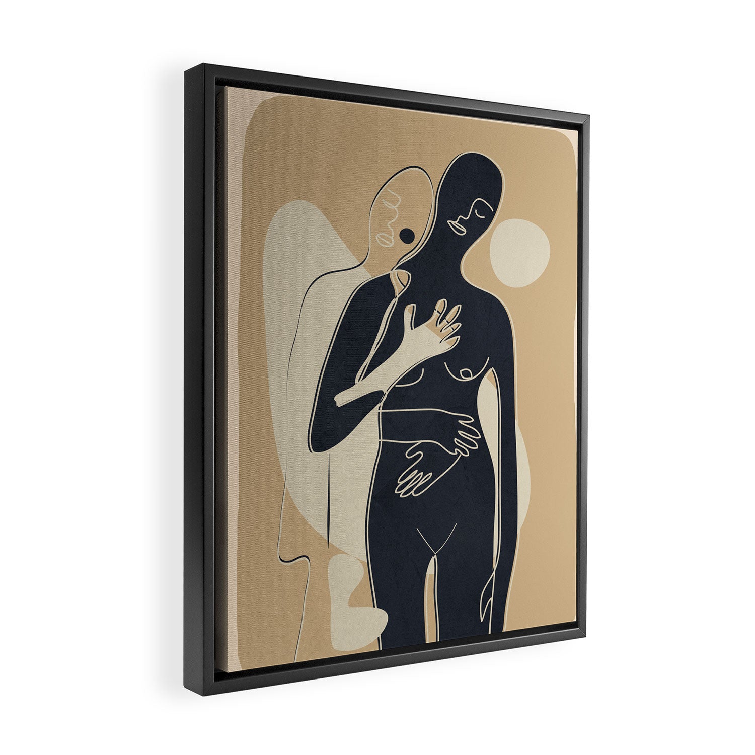 Abstract Feeling 10 Framed Canvas Print Gallery Image 2