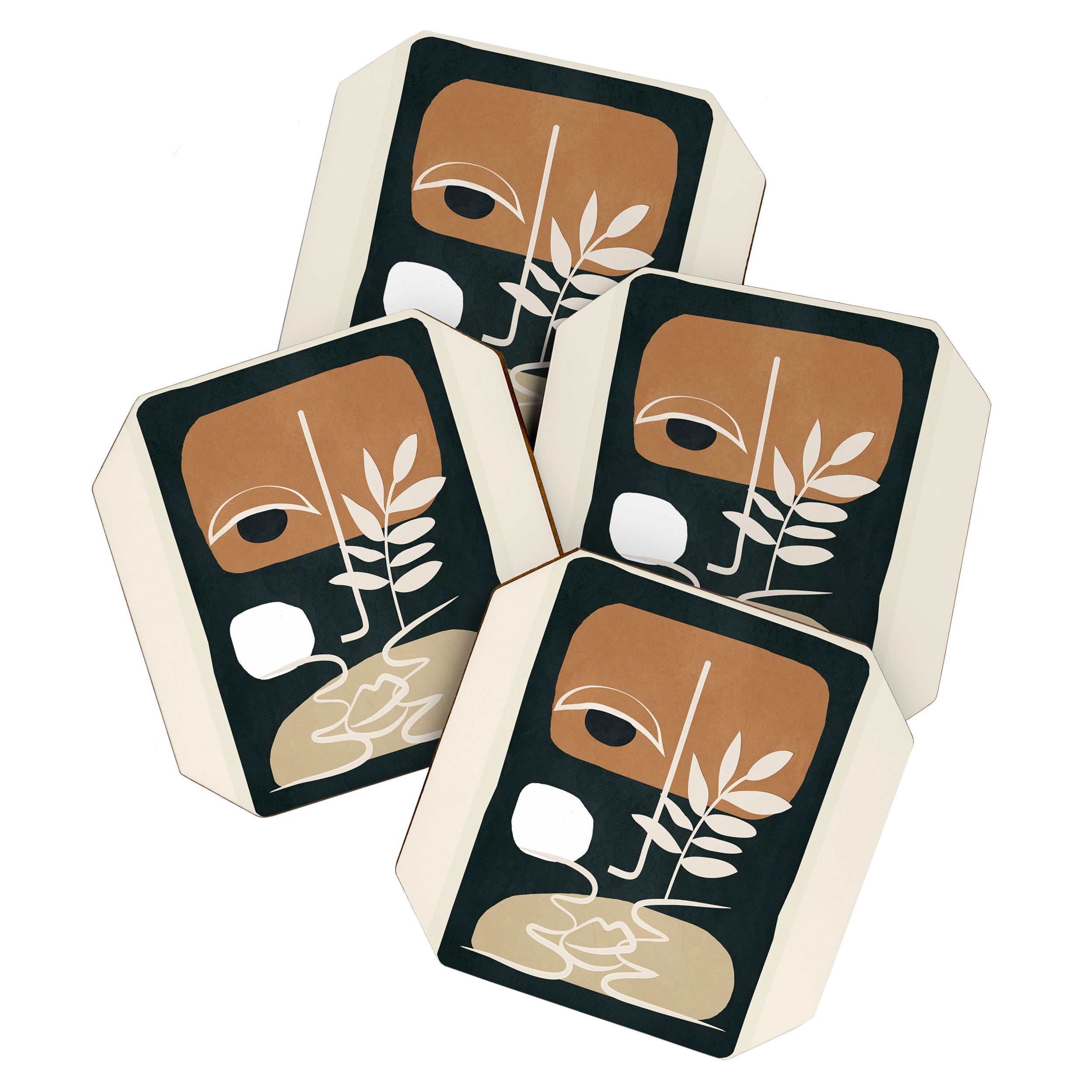 Abstract Feeling 6 Coaster Gallery Image 1