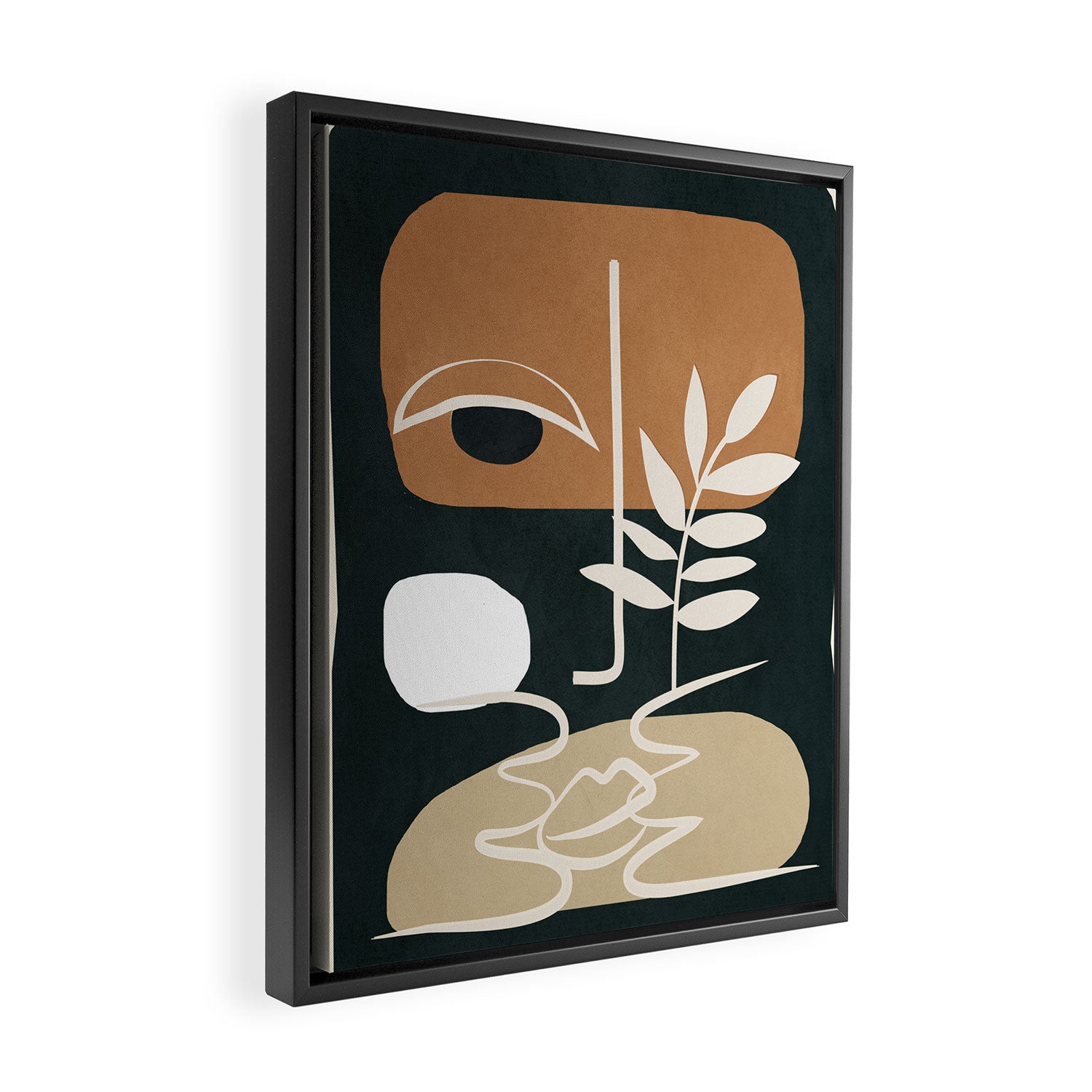 Abstract Feeling 6 Framed Canvas Print Gallery Image 2