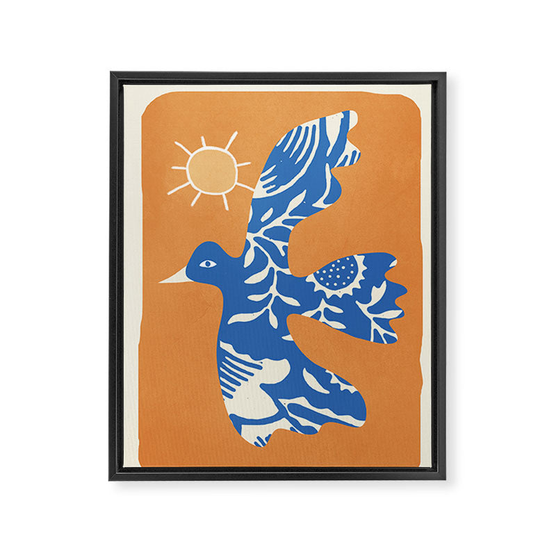 Abstract Flight 13 Framed Canvas Print Gallery Image 8