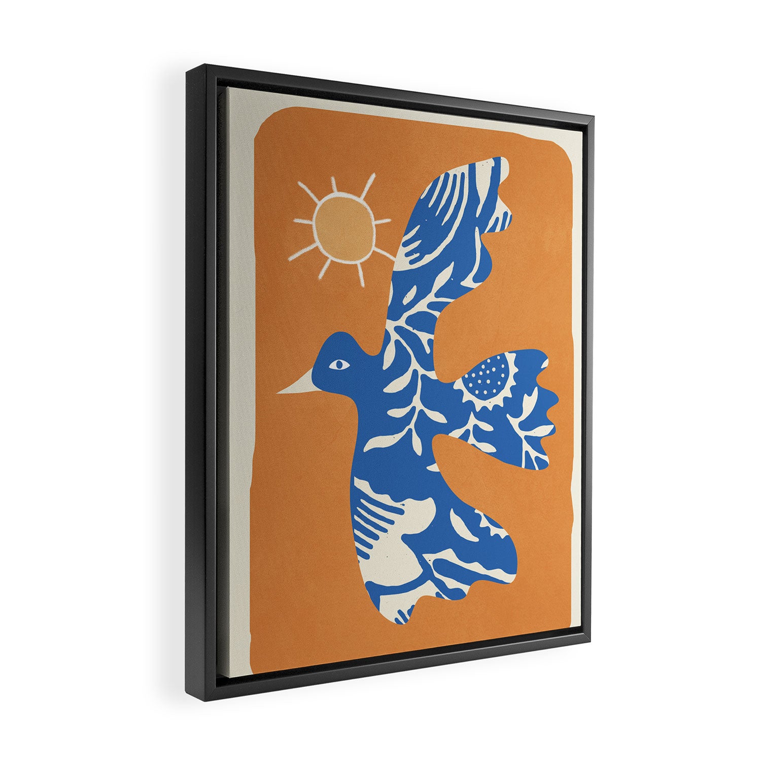 Abstract Flight 13 Framed Canvas Print Gallery Image 2