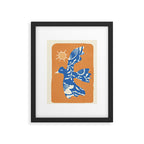 Abstract Flight 13 Framed Art Print Gallery Image 6