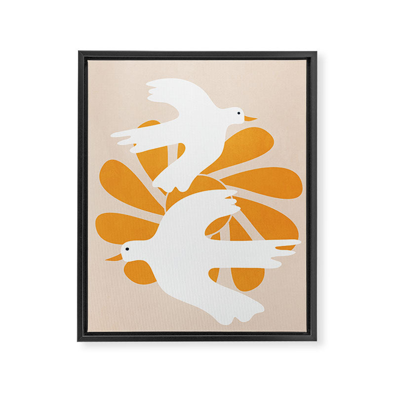 Abstract Flight 2 Framed Canvas Print Gallery Image 8