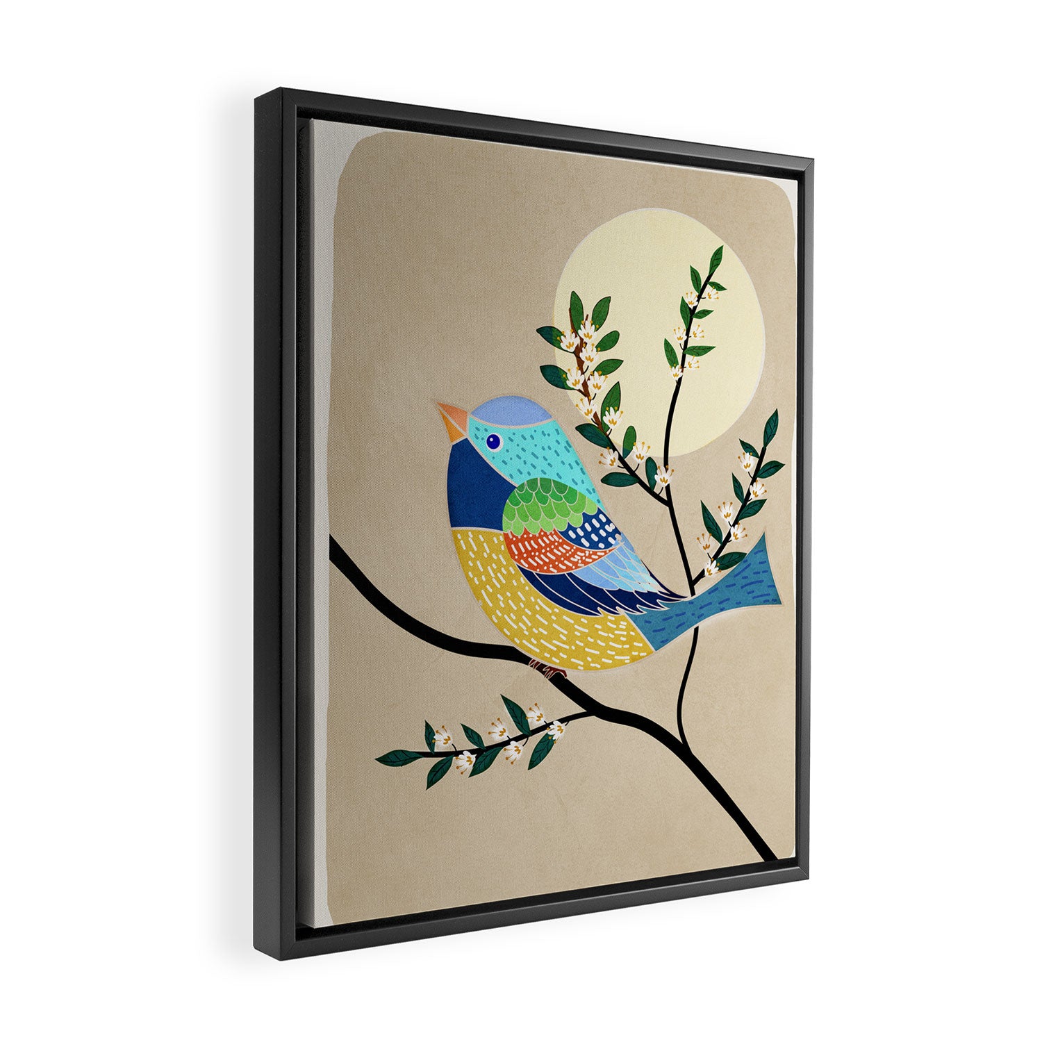 Abstract Flight 23 Framed Canvas Print Gallery Image 2
