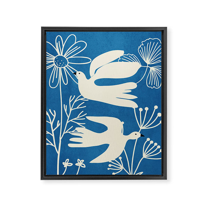 Abstract Flight 30 Framed Canvas Print Gallery Image 1