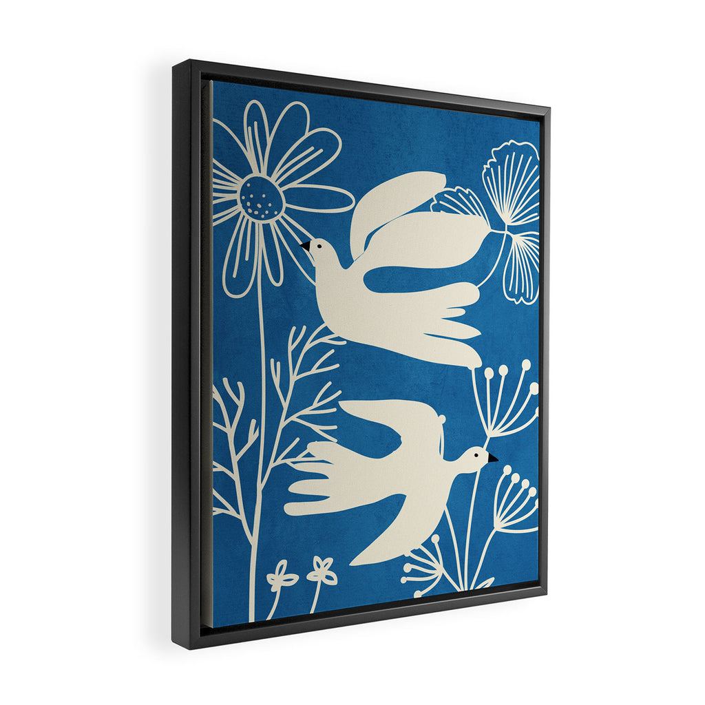 Abstract Flight 30 Framed Canvas Print Gallery Image 2