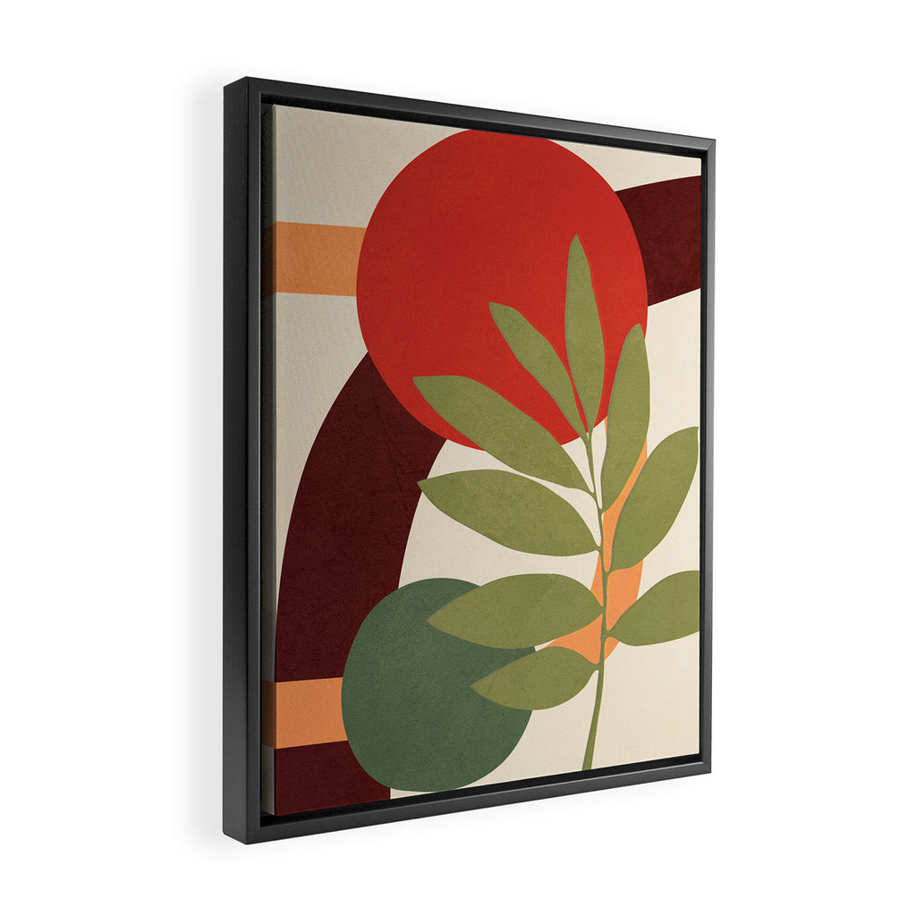 Abstract Flow 23 Framed Canvas Print Gallery Image 2