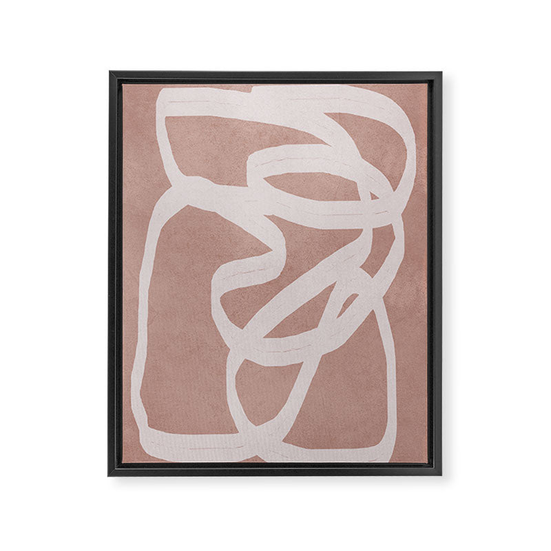 Abstract Flow I Framed Canvas Print Gallery Image 6