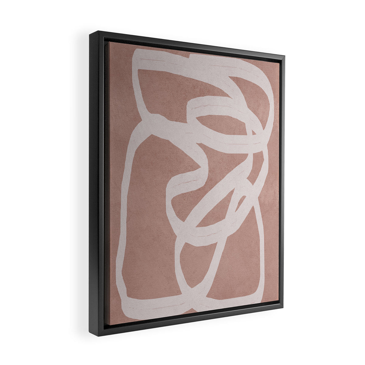 Abstract Flow I Framed Canvas Print Gallery Image 2