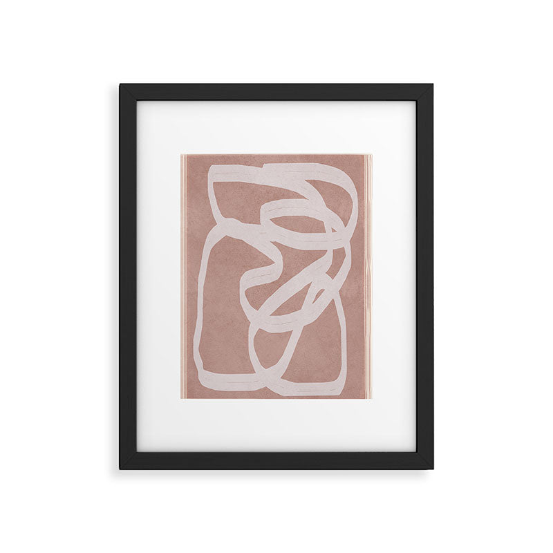Abstract Flow I Framed Art Print Gallery Image 5