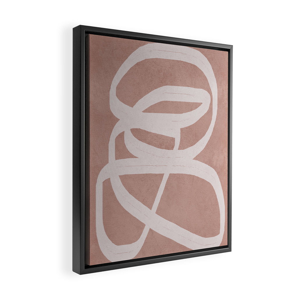 Abstract Flow III Framed Canvas Print Gallery Image 2