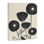 Abstract Flowers Canvas Print Gallery Image 3