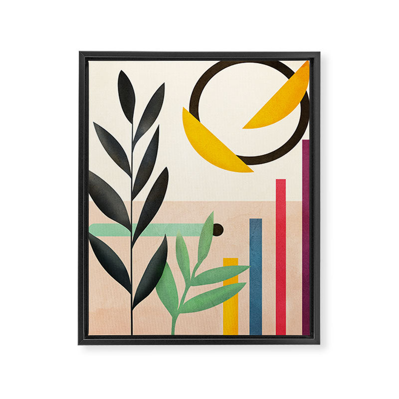 Abstract Geometry 32 Framed Canvas Print Gallery Image 8