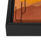 Abstract Landscape III  Framed Canvas Print Gallery Image 3