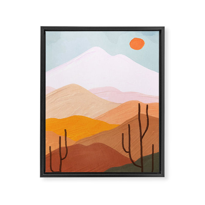 Abstract Landscape III  Framed Canvas Print Gallery Image 1