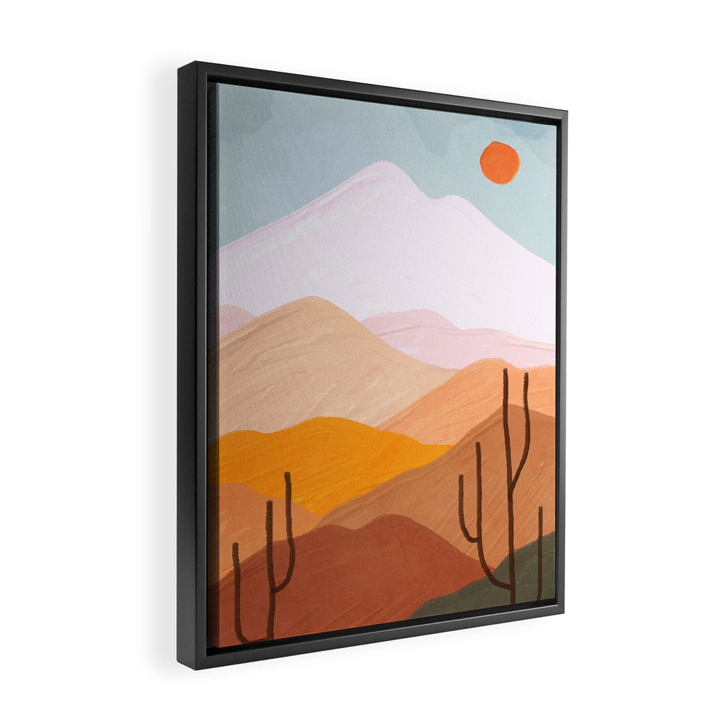 Abstract Landscape III  Framed Canvas Print Gallery Image 2
