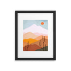 Abstract Landscape III  Framed Art Print Gallery Image 5