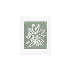 Abstract Leaf Art Print Gallery Image 1