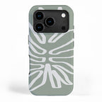 Abstract Leaf iPhone Case Gallery Image 1