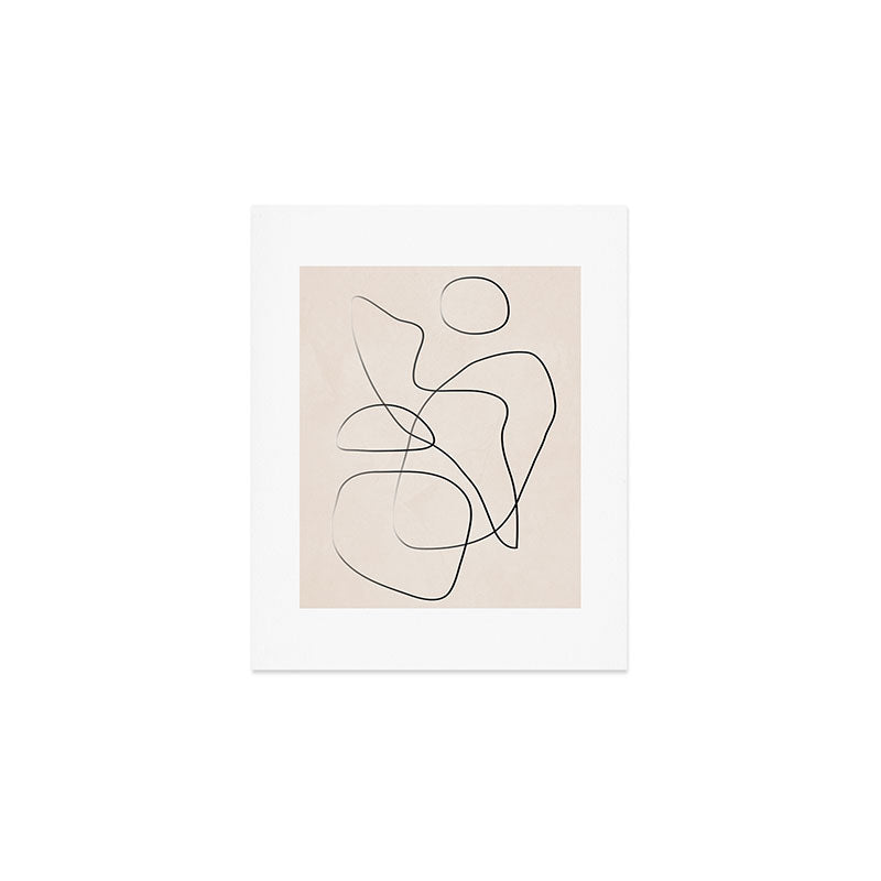Abstract Line I Art Print Gallery Image 1