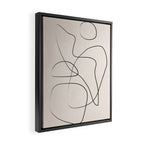 Abstract Line I Framed Canvas Print Gallery Image 2