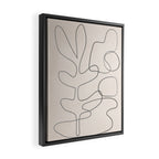 Abstract Line II Framed Canvas Print Gallery Image 2