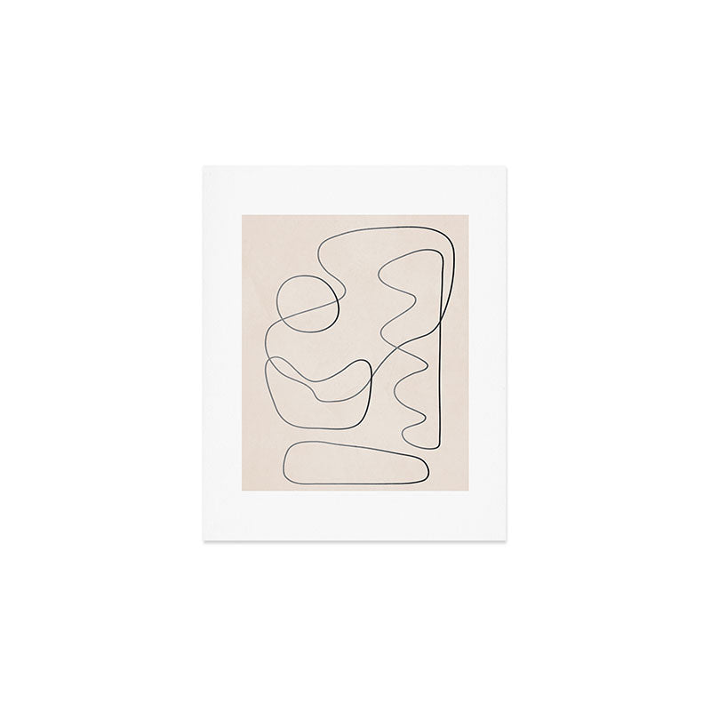 Abstract Line III Art Print Gallery Image 1