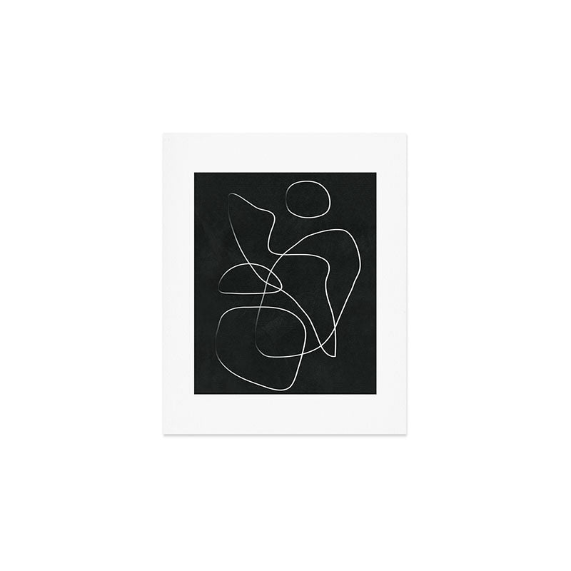 Abstract Line IV Art Print Gallery Image 1