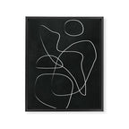 Abstract Line IV Framed Canvas Print Gallery Image 6