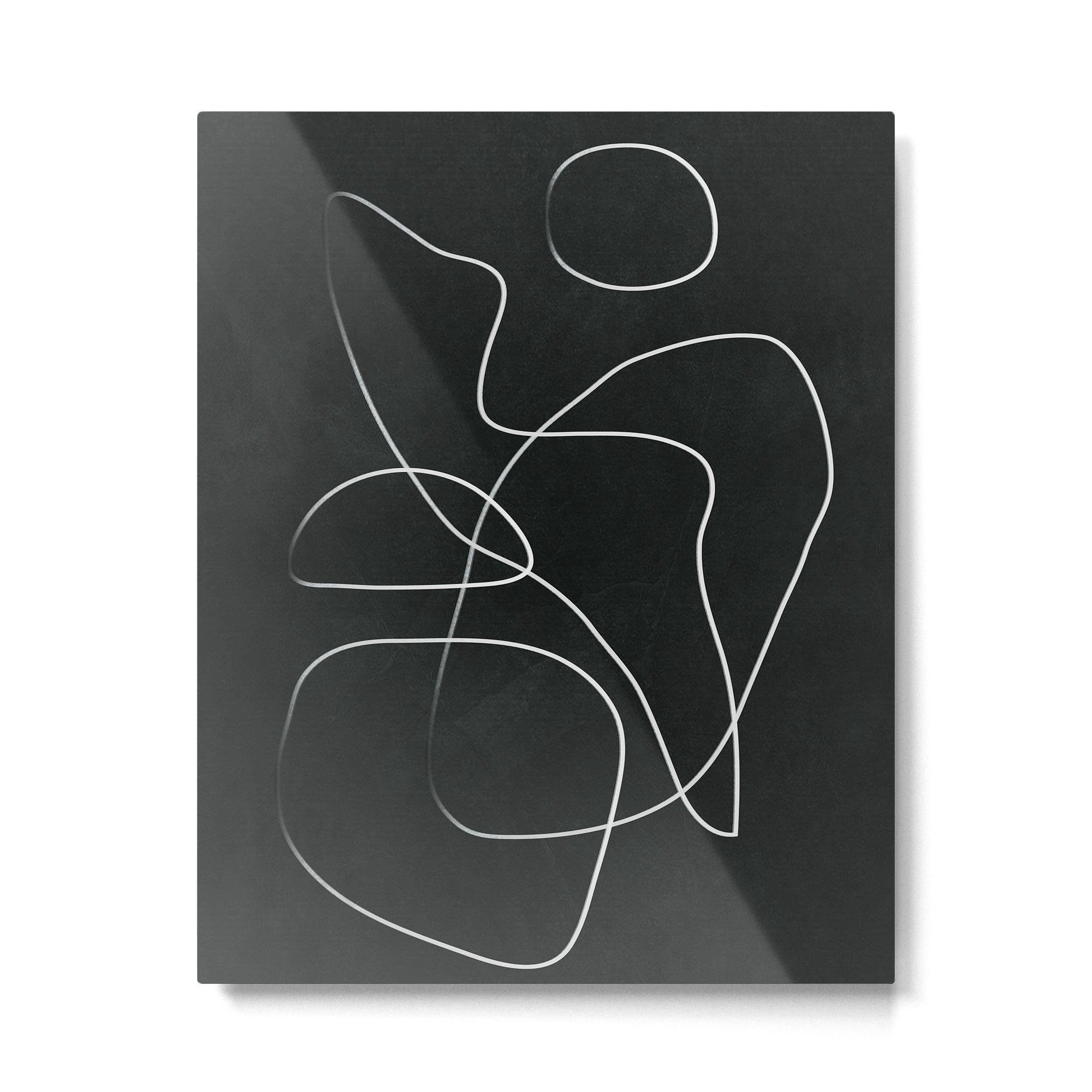 Abstract Line IV Metal Print Gallery Image 4