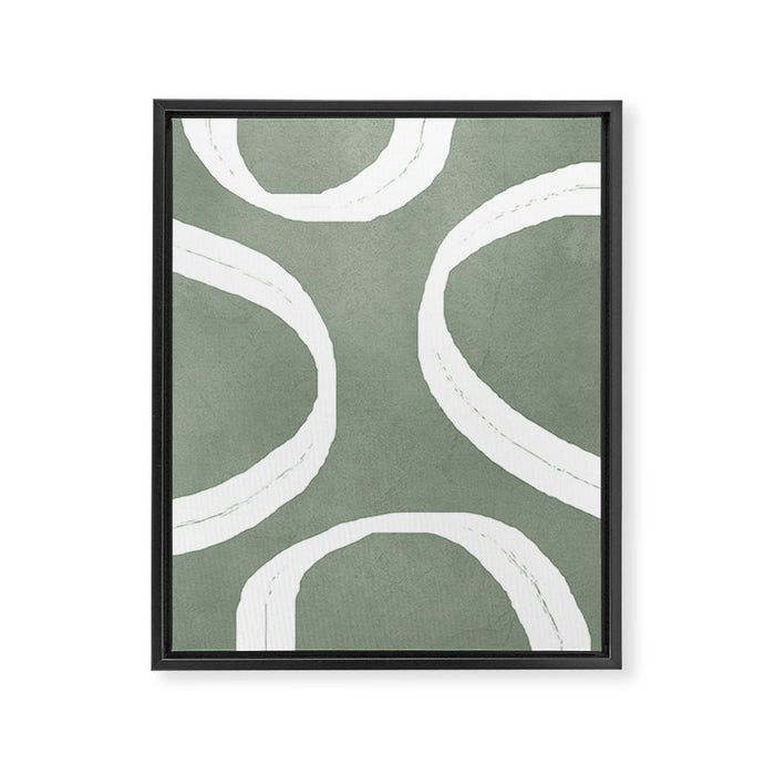 Abstract Lines I Framed Canvas Print Gallery Image 1