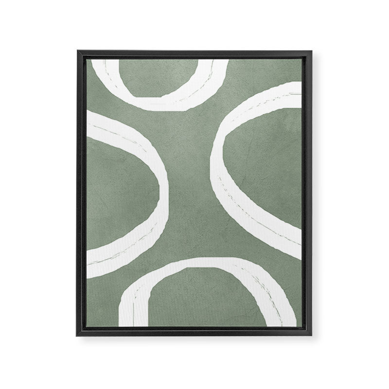 Abstract Lines I Framed Canvas Print Gallery Image 6
