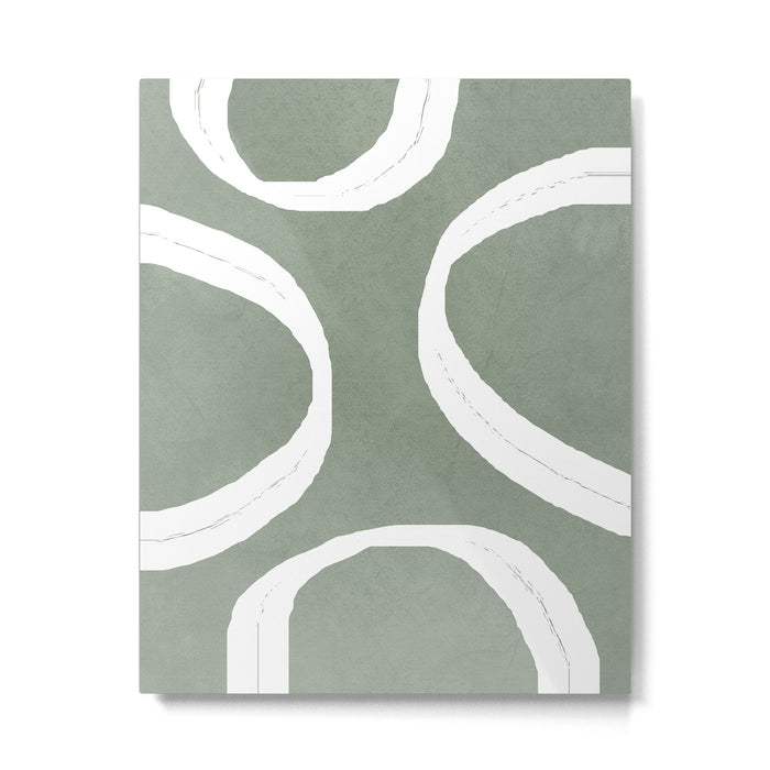 Abstract Lines I Metal Print Gallery Image 1