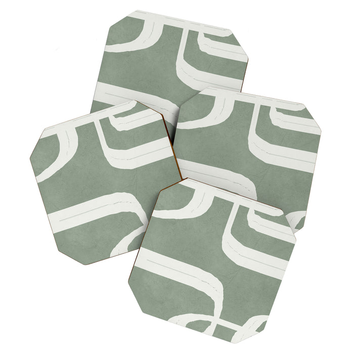 Abstract Lines II Coaster Gallery Image 1