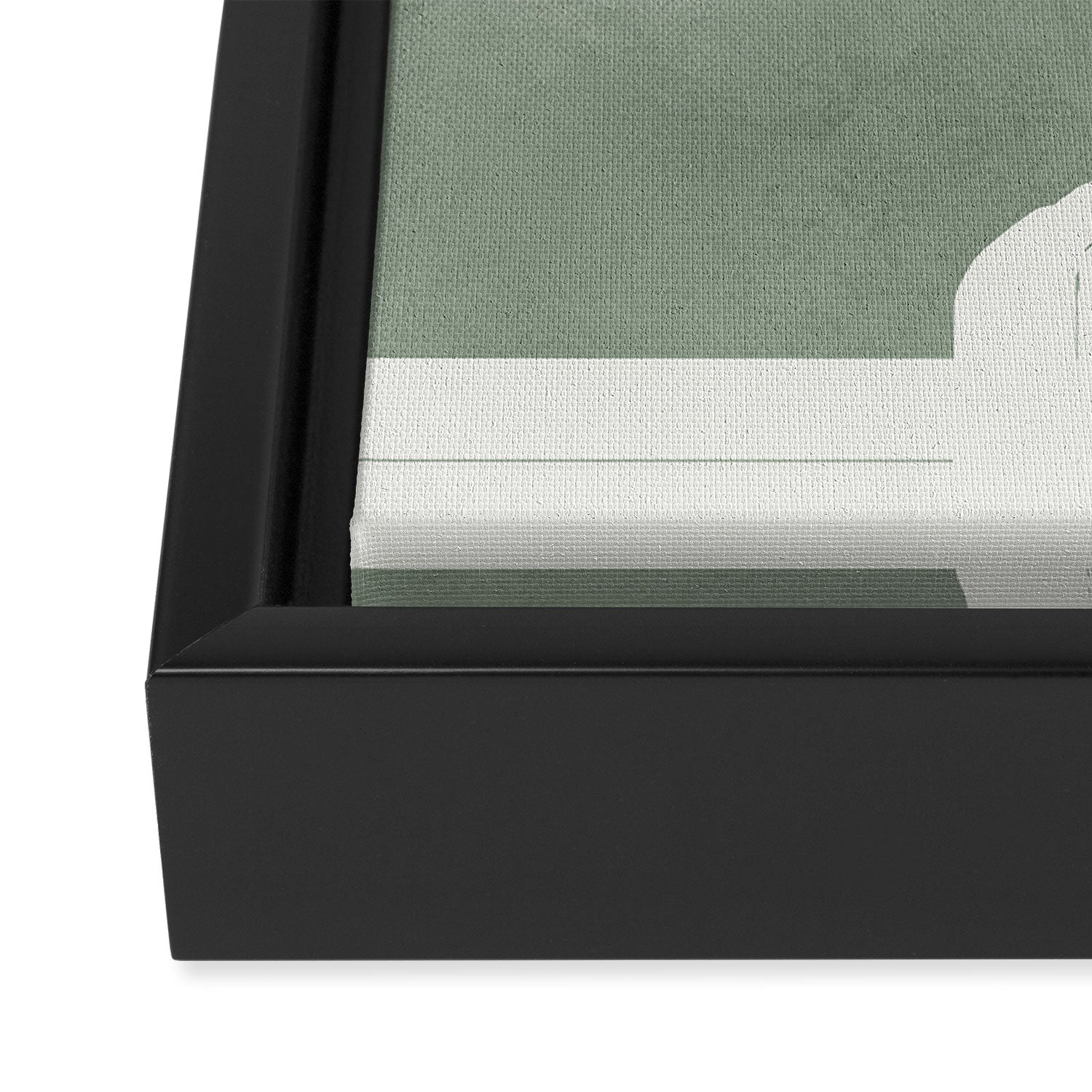 Abstract Lines II Framed Canvas Print Gallery Image 3