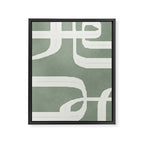 Abstract Lines II Framed Canvas Print Gallery Image 6
