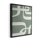 Abstract Lines II Framed Canvas Print Gallery Image 2