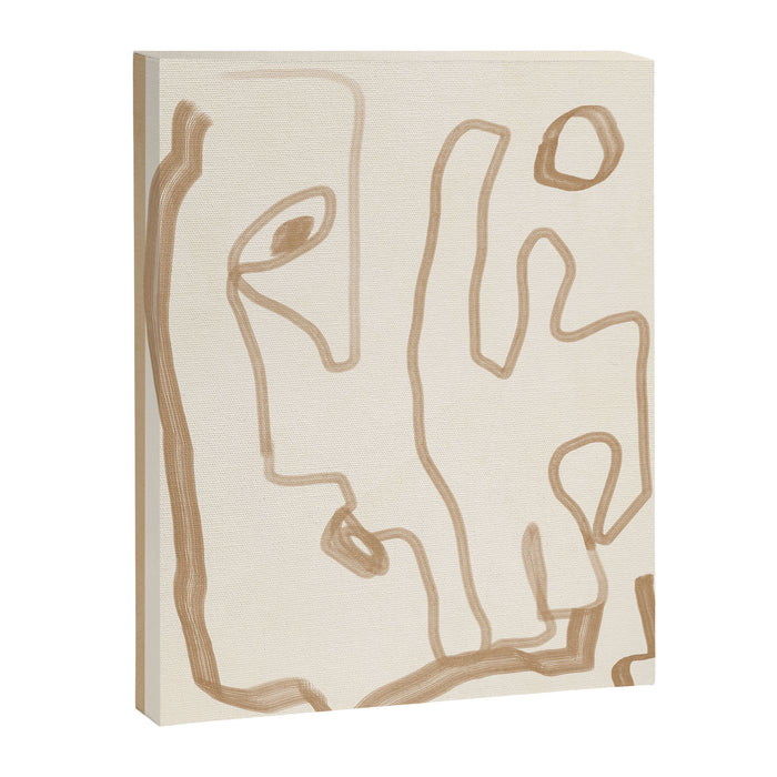Abstract Loose Line 1 Canvas Print Gallery Image 1