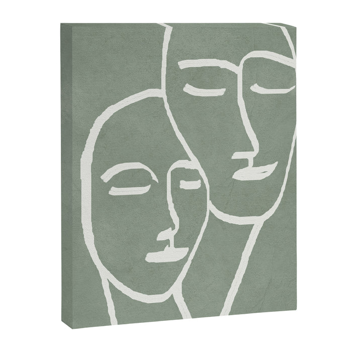 Abstract Masks Canvas Print Gallery Image 1