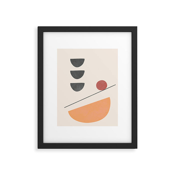 Abstract Minimal Art 01 Framed Art Print Gallery Image 1